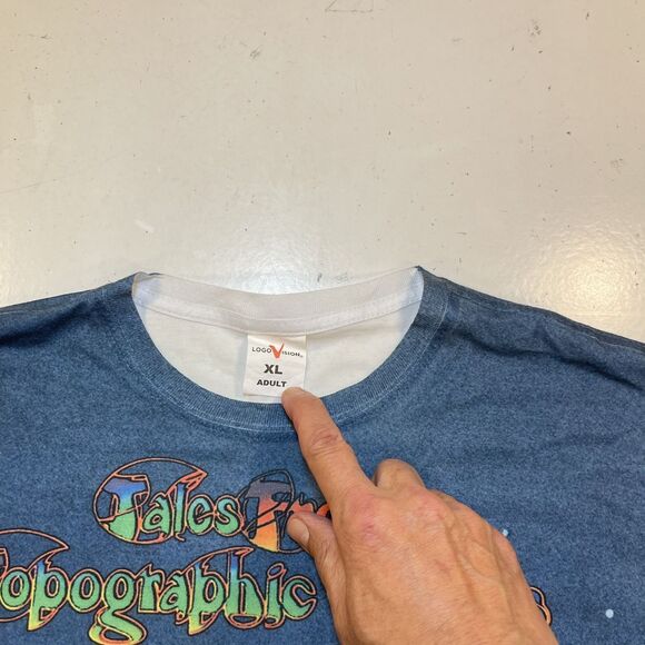Yes Band 2017 Tales from Topographic Oceans Concert All Over Print T Shirt XL - Picture 4 of 5